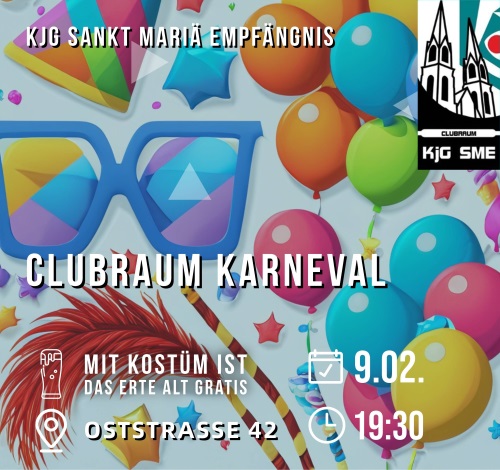 KjG-Karnevals-Clubraum 09.02.2024, 19:30 Uhr