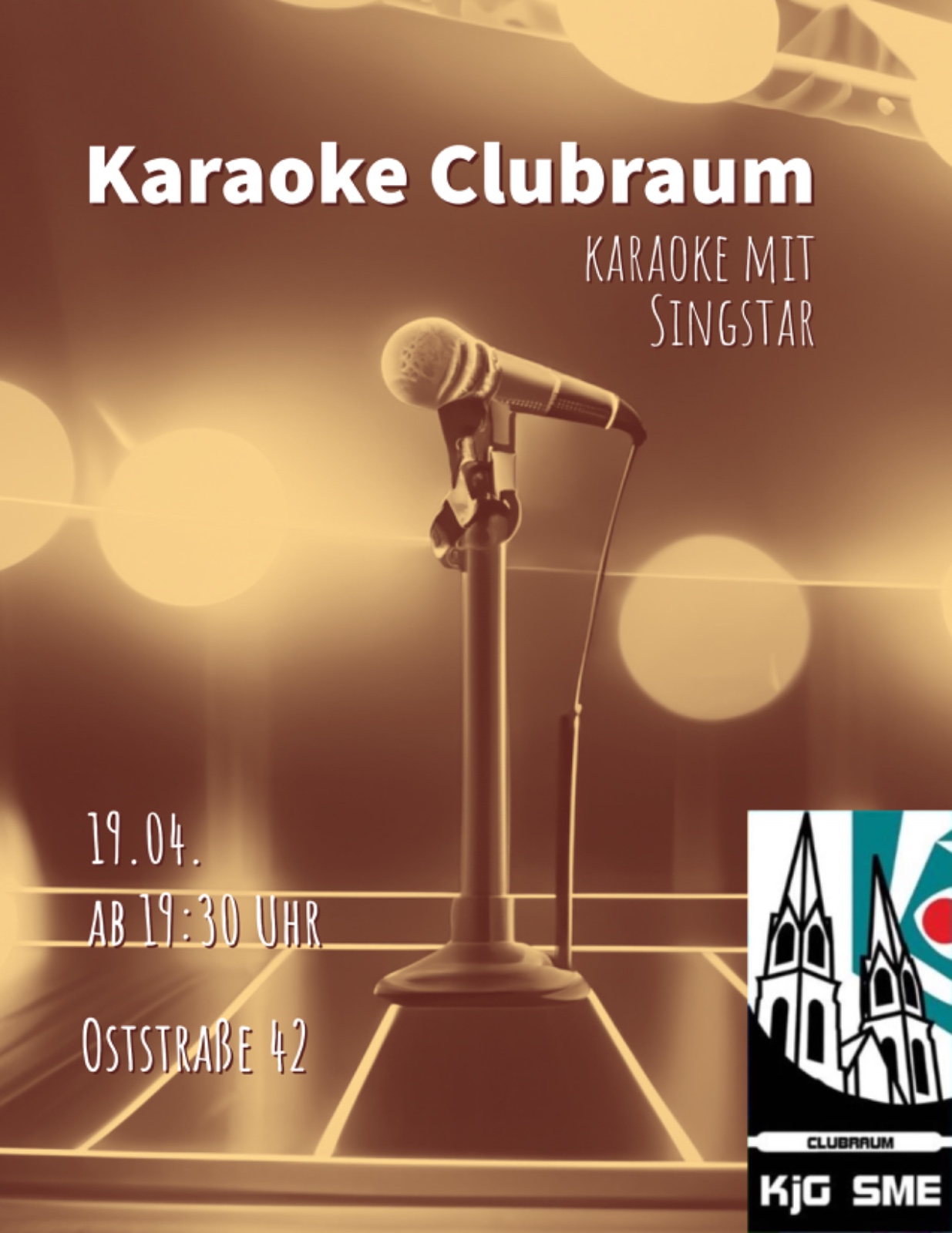 Karaoke Abend im Clubraum - 19.04.2024