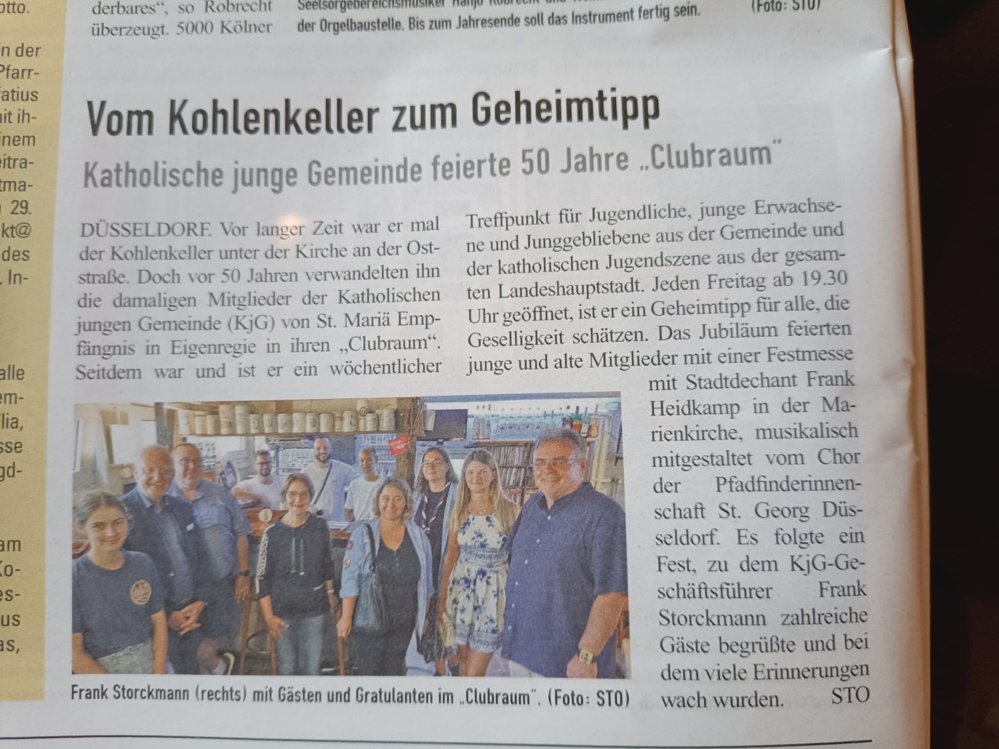 KjG in der Kirchenzeitung...