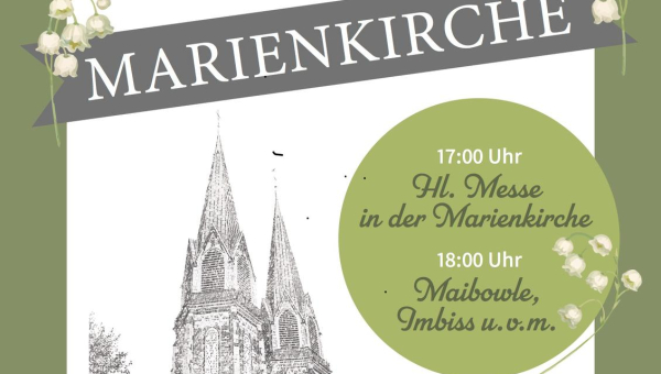 1. Mai in der Marienkirche / Maibowle ab 17:00 Uhr...
