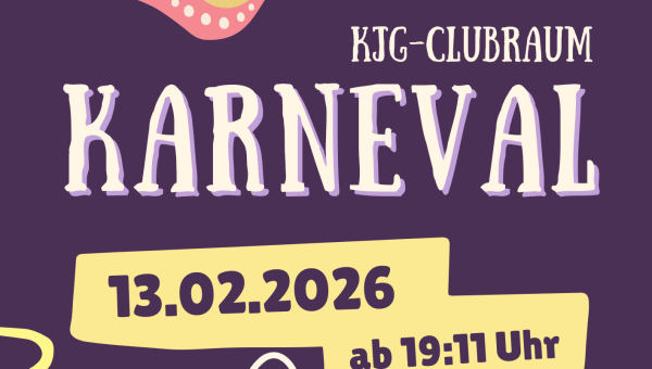 Clubraum Karneval am 13. Februar 2026 ab 19:11 Uhr...