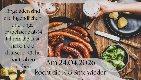 Deutscher Kochabend am 24. April 2026