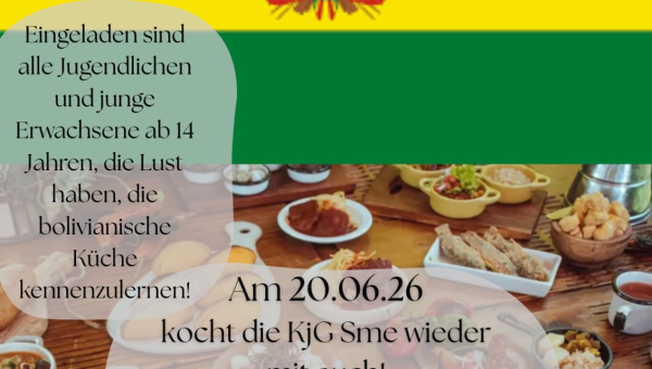 Bolivianischer Kochabend am 20.06.2026